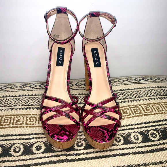 AQUA Milo Strappy Platform - Picture 2 of 5